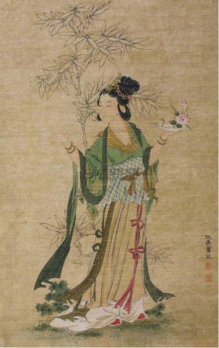 陈永生制作唐至清朝名人工笔画家仕女图荟萃集(请欣赏)