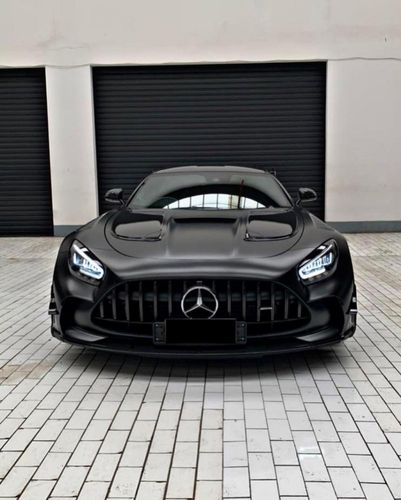 爆改奔驰amg gt黑色系列!