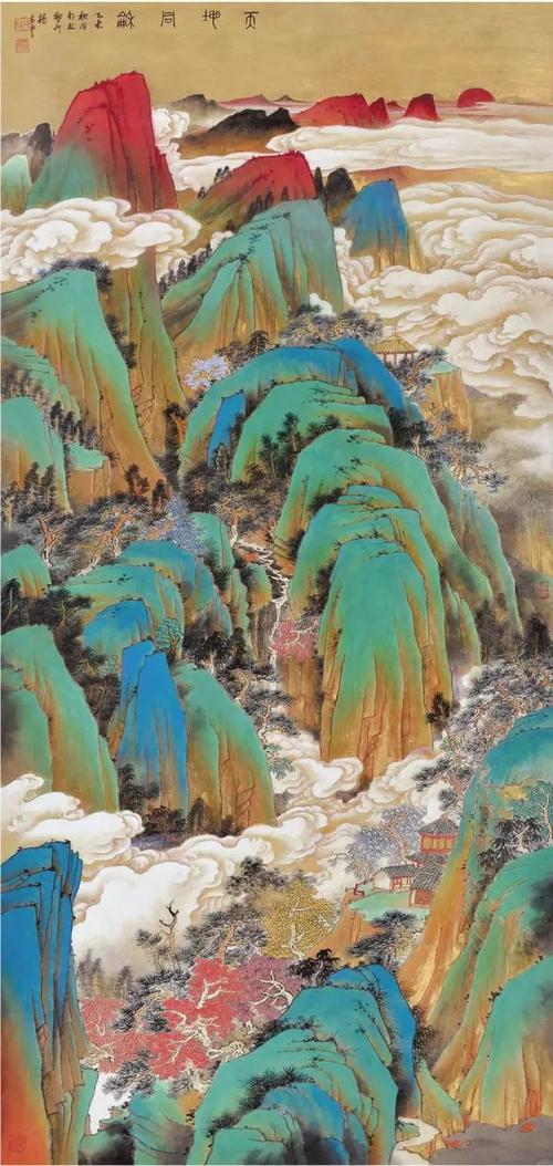 当代青绿山水30家还没看过这么全这么美