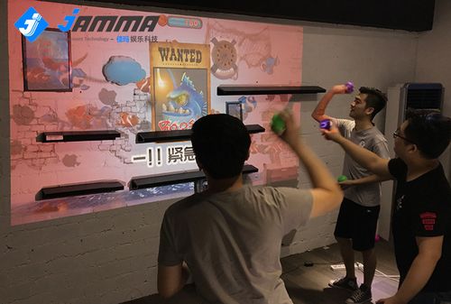 声光电影ar互动砸球 淘气堡乐园互动投影设备 多人互动墙投设备