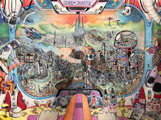 科幻画主题创意素材(附:科幻画创作方法)