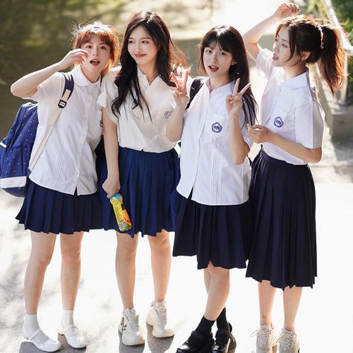 台湾师大附中校服风琴衬衫jk制服学生班服学生校服