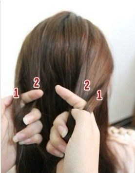 韩式鱼骨辫编法图解 轻松学分鱼骨辫编法技巧