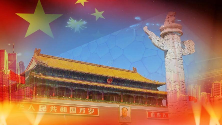 中国信心中国力量蒋大为爱国歌曲原唱舞台_1920x1080_高清视频素材