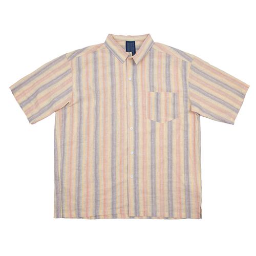 日本进口清爽条纹古巴衬衫 shirts cuban striped 哭喊中心