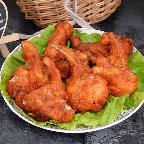 美伏鸡锁骨1000克奥尔良锁骨连心脆心连心鸡骨头鸡叉骨鸡肉油炸