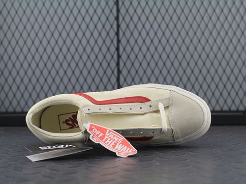 icc 钢印 万斯vans经典款米色/红色vnoa3dz30xs
