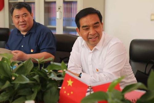 河南省人社厅副厅长常万琦等一行深入尉氏县扶贫调研