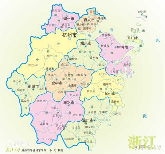 浙南除温州外排名最高的金华刚刚好是浙江正中间.最靠近浙北.