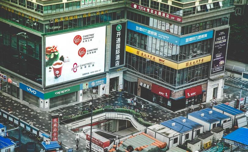 成都飞大壹号广场led屏广告