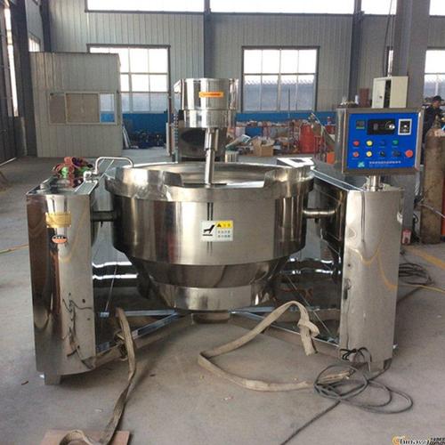 辣椒酱炒锅,辣椒酱生产设备,辣椒酱加工设备