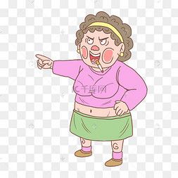 大妈卡通