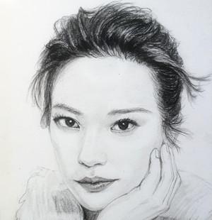 定制素描 手绘肖像画 纯手绘人物肖像画照片黑白彩色铅笔素描包邮