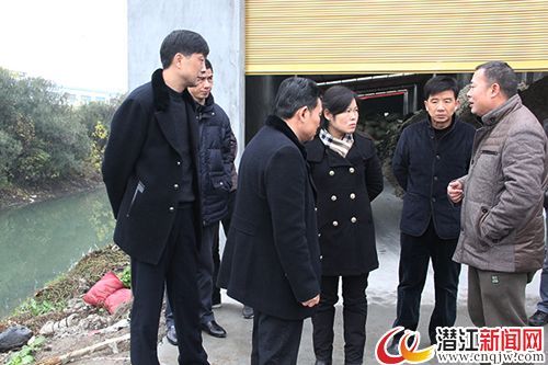 市环保局,市林业局,市水务局等相关部门负责人一行,赴张金镇督办中央