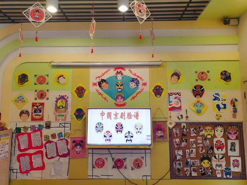北城中心幼儿园大三班主题活动——《京剧脸谱》