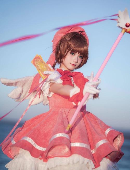 魔卡少女樱cosplay:木之本樱:大家还记得这位超可爱初代萌王吗