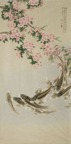 中国美术家协会会员 耿玉轩 花鸟 国画