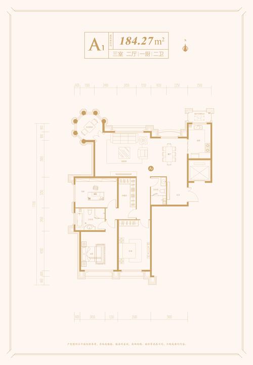 观山悦a1户型_观山悦户型图-呼和浩特搜狐焦点网