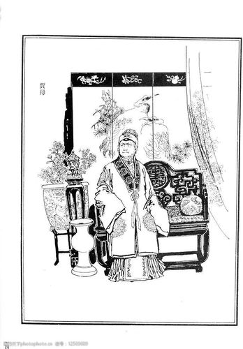 红楼梦贾母图片