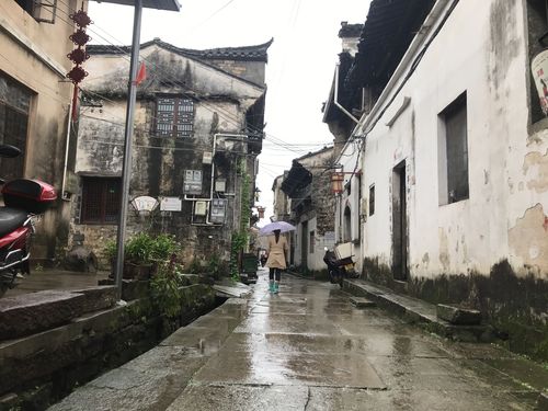 潜口老街街景