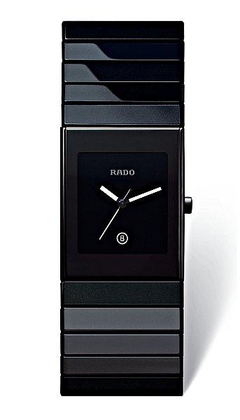 德国代购rado/雷达表 整体陶瓷 石英男女表r21347222商品图片价格