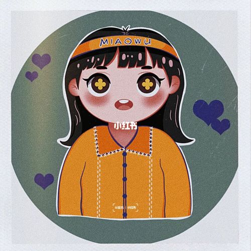 大脸妹头像【ipad绘画】_头像_绘画_ipad_procreate_平板电脑_临摹