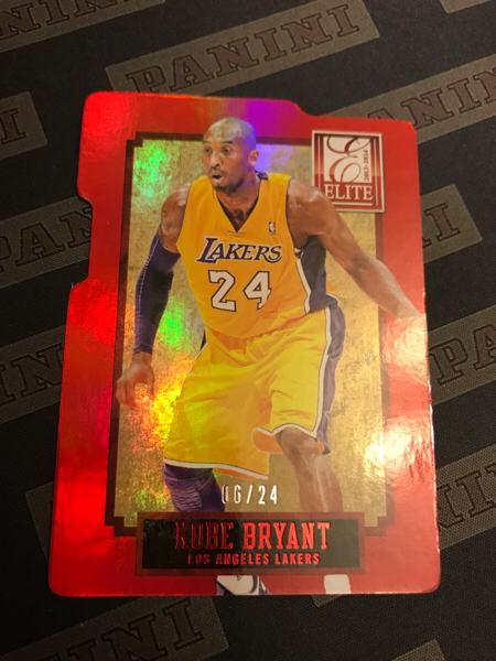 kobe bryant 科比 2013-14 正遍 /24 elite 难得一见!球衣号限量 湖人