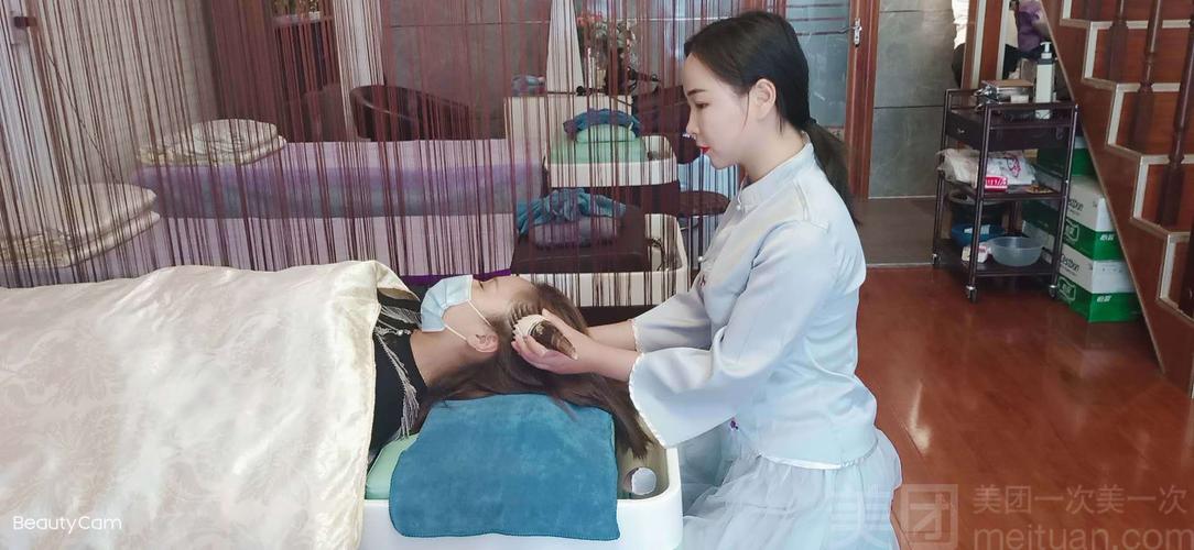 泰式水浴头疗 古法采耳 面部清洁spa 头部草本护