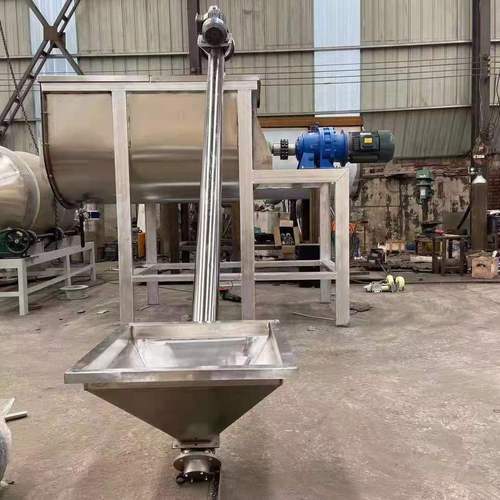 粉料搅拌生产线 螺带式干粉混合机 预混料搅拌机