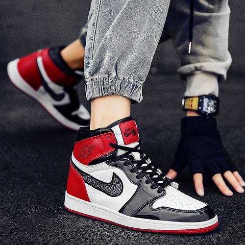 aj迪奥联名正版篮球鞋空军一号男鞋高帮aj1过毒鞋女鞋