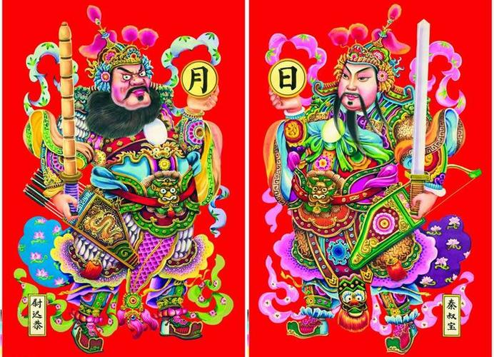 门神怎么贴(如何正确贴门神?