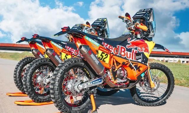 拉力车中的王者ktm2021款达喀尔赛车450rally展示