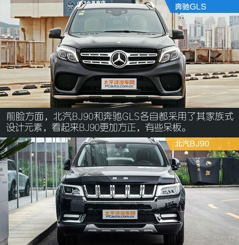 傻傻分不清北汽bj90与奔驰gls异同