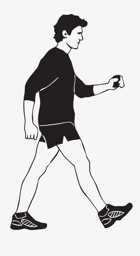 关键词 : 手绘画,人物,走路,矢量图,装饰,矢量装饰