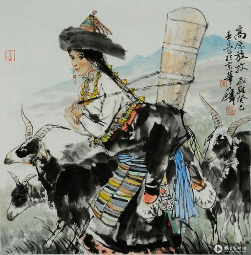 高原放牧_近期新作_谭乃麟作品展_谭乃麟在线作品_谭乃麟官方网站