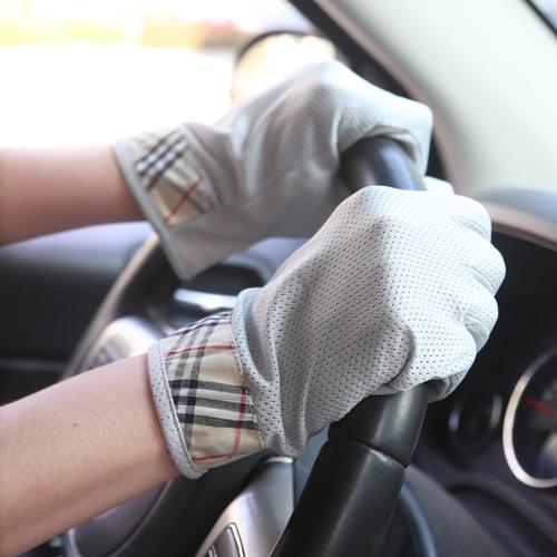 皮手套男士秋冬季开车短款羊皮手套男全掌触摸触摸屏真皮薄款m9