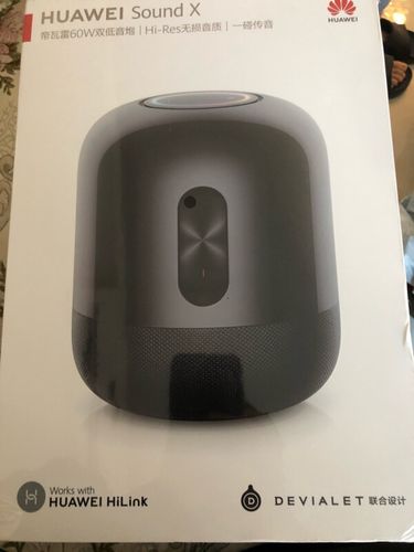 华为(huawei)华为sound x 智能音箱 soundx 帝瓦雷60w双低音炮 hi-res