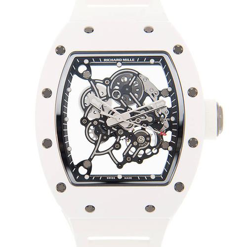 理查德米勒richard mille rm055 白色男士手表