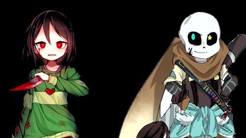 【undertale】ink和chara合唱sty