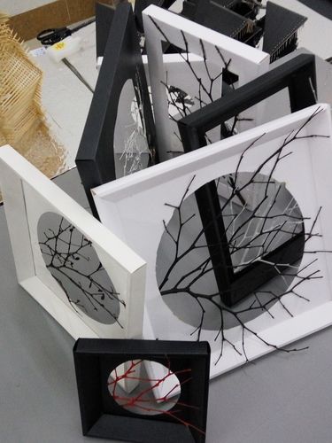 立体构成作业整理|空间|其他空间|公子白pakwang - 原创作品 - 站酷