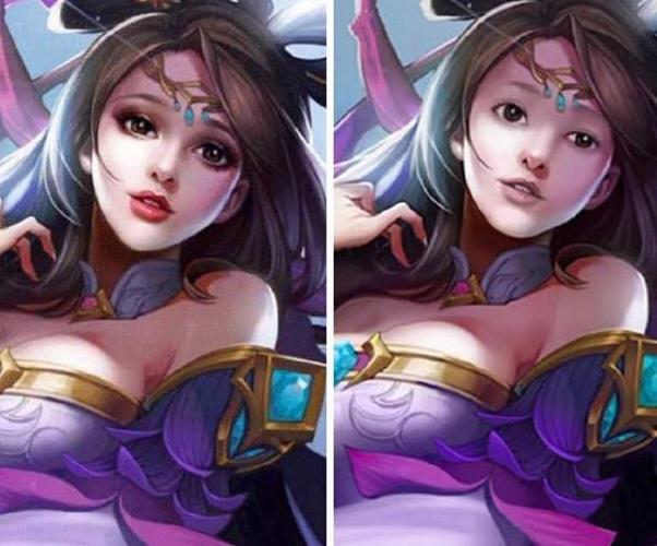 貂蝉的原画也是非常不错的,不过被玩家ps之后,感觉毫无违和感