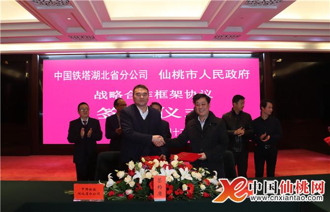 市政府与中国铁塔湖北分公司签约