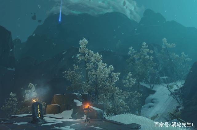 原神雪山截图赏析