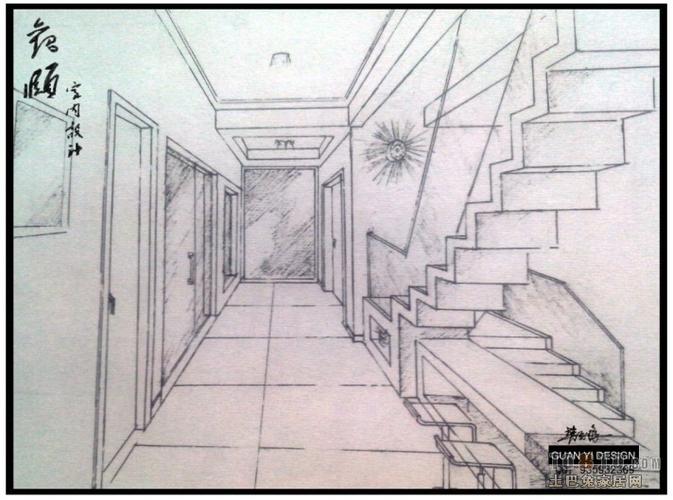 金先生一楼过道