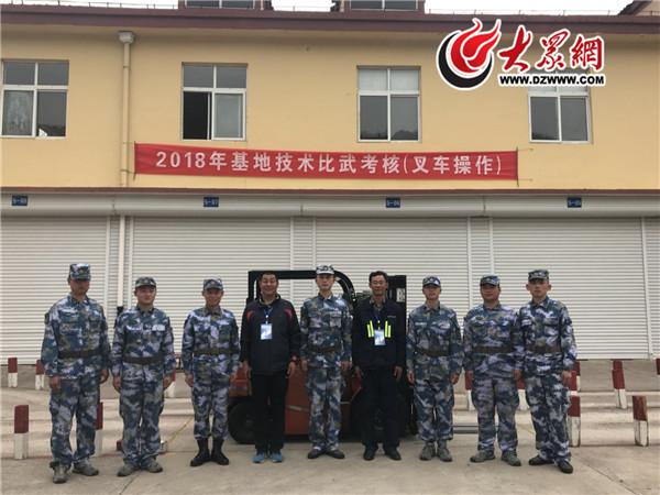 青岛港湾职院承担92866部队技术比武裁判工作