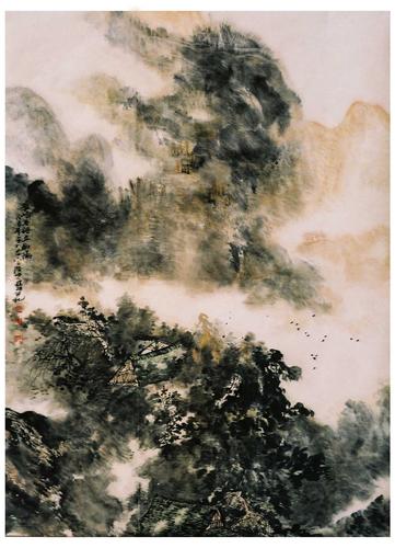 当代山水画家山东画院赵颖