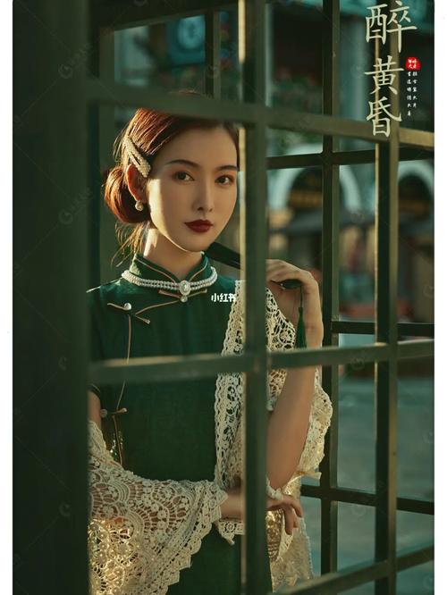 复古旗袍艺术照这样拍!