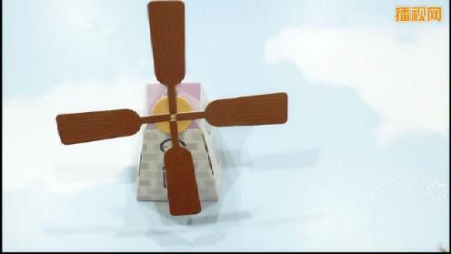 立体折纸手工教程 大风车折纸