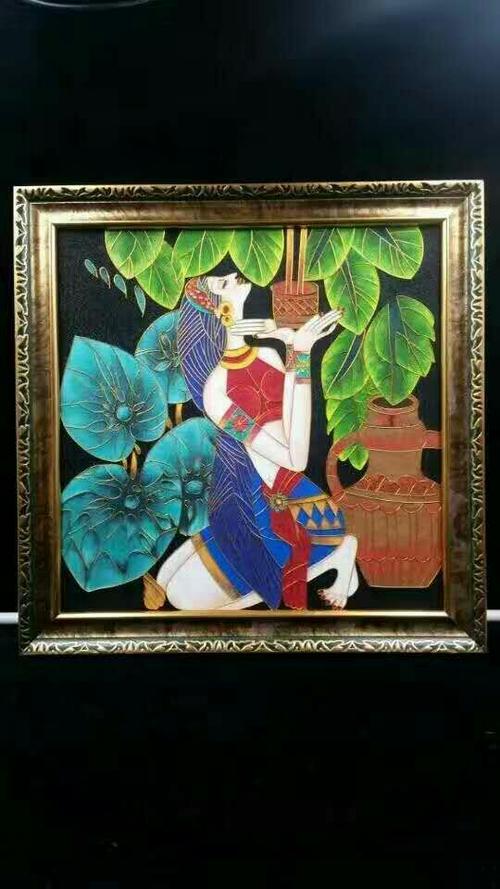 金丝沙画