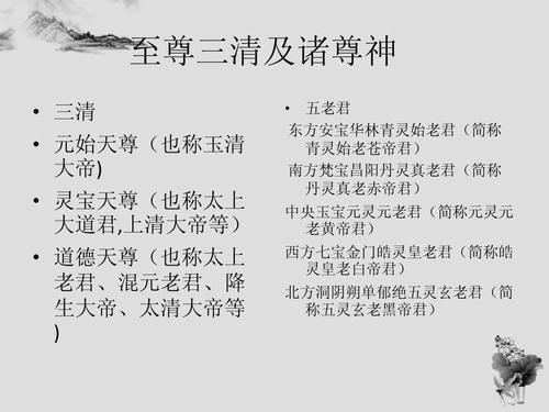 中国道教神仙体系 2ppt